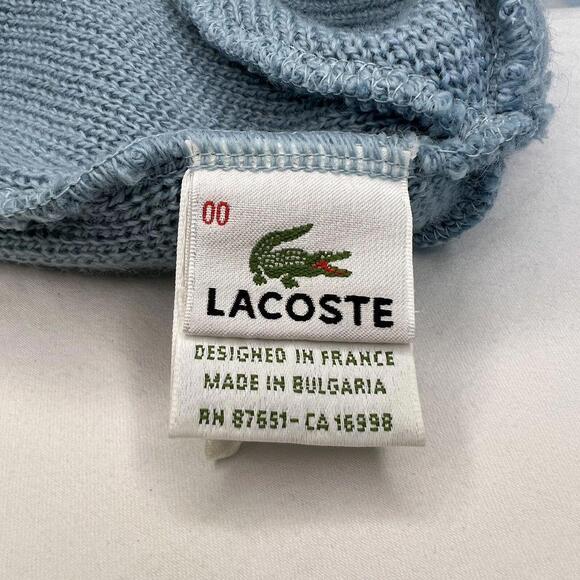 Lacoste Y2K Two Way Logo Beanie - Picture 7 of 9